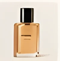 Rose and amber perfume