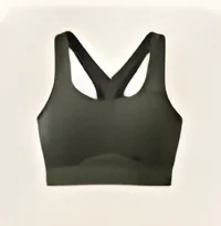 Olive sports top