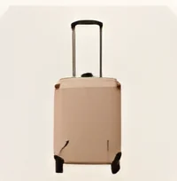 Blush carry-on suitcase