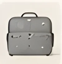 Grey packing organiser