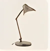 Brass desk lamp